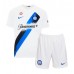 Günstige Inter Milan Babykleidung Auswärts Fussballtrikot Kinder 2023-24 Kurzarm (+ kurze hosen)